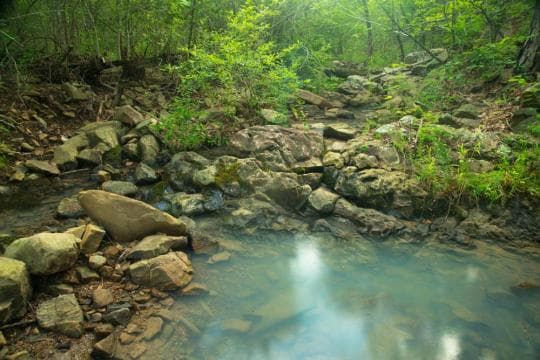 Talimena State Park campground