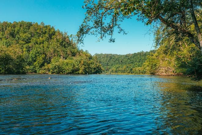 Hiwassee Scenic River State Park Campground in Tennessee