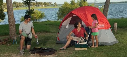 Lake Somerville State Park Nails Creek campground