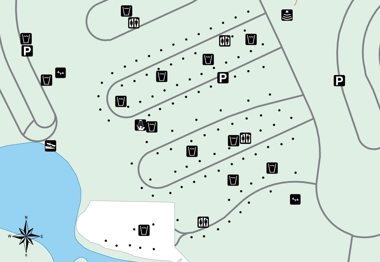 Grand Lake St. Marys State Park Campground in Ohio