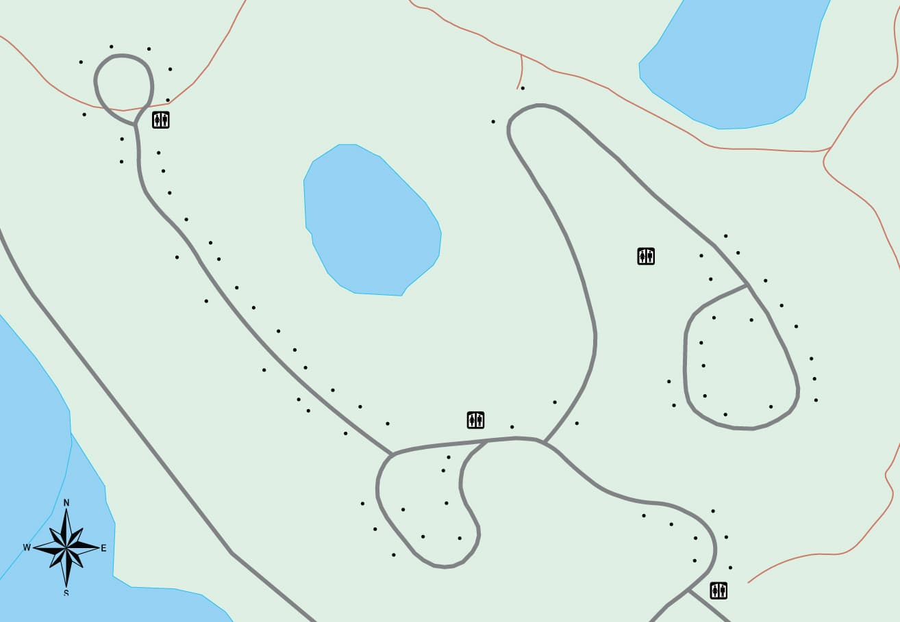 Punderson State Park Punderson Campground Sites 91-201, Group Site 3 campground